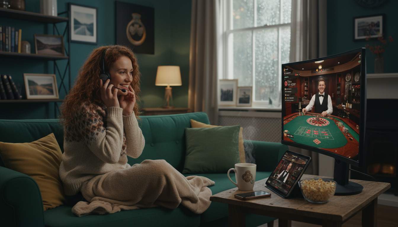 Live casino experience with dealers